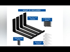 L 壁棚の浮遊式支架
