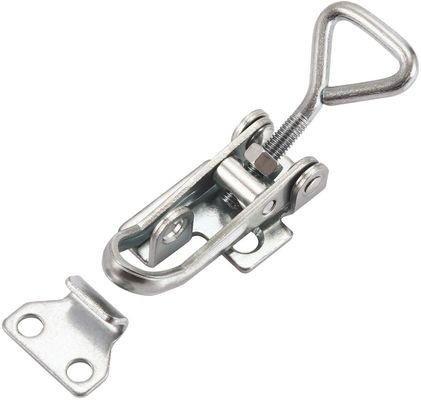 品質  4006 Spring Toggle Clamp Latch Hasp Mild Stainless Steel For Tool Box Door Window 工場