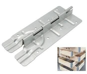 鋼鉄製 木製箱接続器 メタルヒンジ 折りたたむ式キャスト 220mm ヒンジ ハードウェア