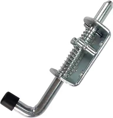 お買い得 亜鉛メッキスプリングラッチピン バレルボルト ブラッシュ仕上げ ドアロック 無料サンプル