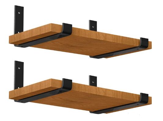 卸売 L サポート スチール 壁掛け 高耐久 フローティング メタル棚受けブラケット