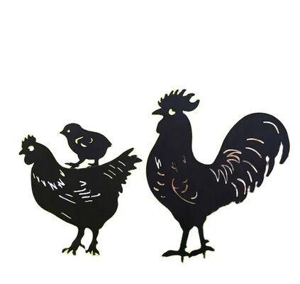 カスタマイズされたパターンレーザーカットクラフト金属装飾、庭園公園の装飾品、カスタマイズされた色