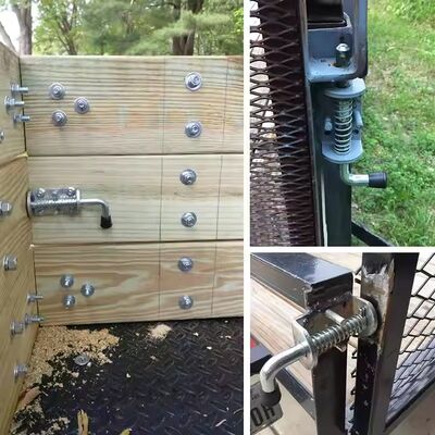 頑丈なステンレス鋼亜鉛メッキ鋼スプリングラッチ