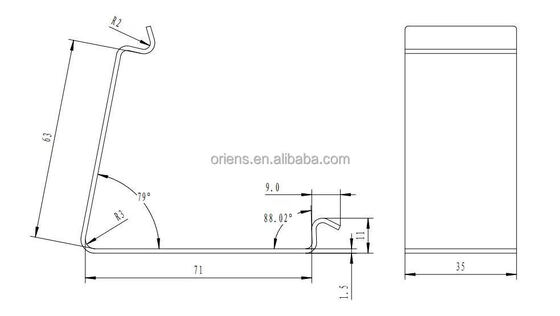 OEM オーダーメイド シート メタル スタンピング クレート クリップ 木箱の固定のためのスプリング クリップ 再利用可能で耐久性のある クリップ